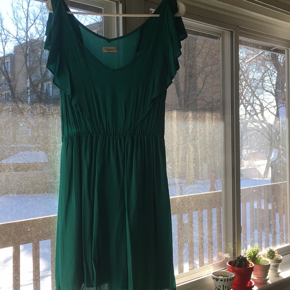 irish green mini dress